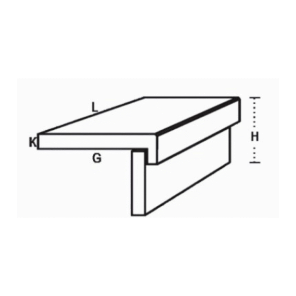 Palate Stair Steps Drawing